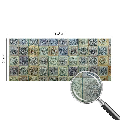 Samolepilna fototapeta za dnevno sobo Geometrijske ploščice