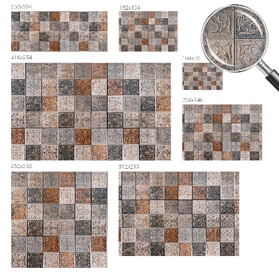 3D fototapeta Okrasne ploščice