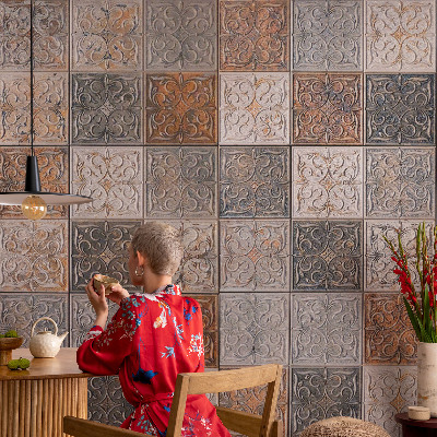 3D fototapeta Okrasne ploščice