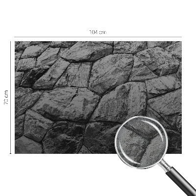 Otroška fototapeta z motivom kamnitih tekstur