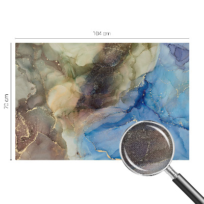 Samolepilna fototapeta za dnevno sobo Barvit abstrakt