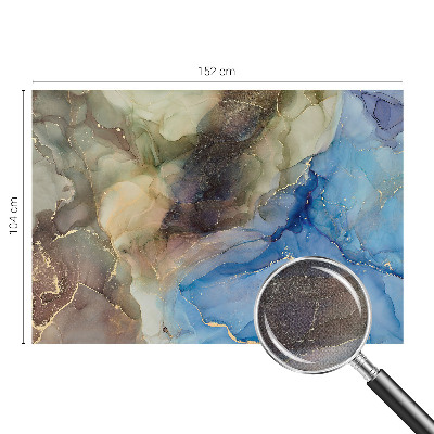 Samolepilna fototapeta za dnevno sobo Barvit abstrakt