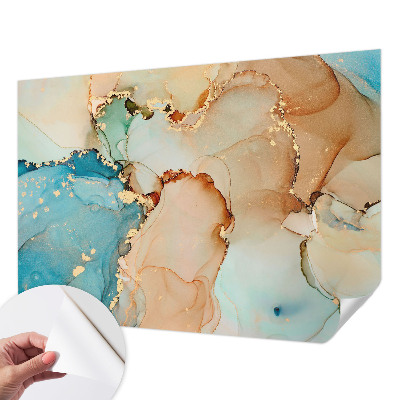 3D fototapeta z barvitim abstraktnim motivom