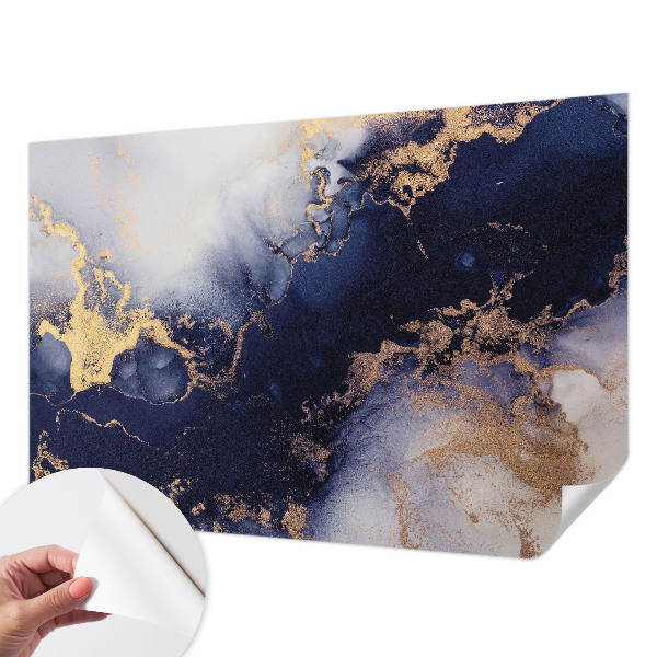 Otroška fototapeta Temno modri valovi