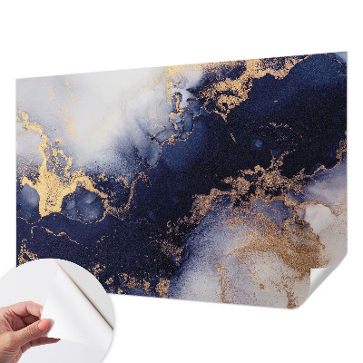 Otroška fototapeta Temno modri valovi