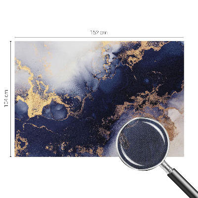 Otroška fototapeta Temno modri valovi