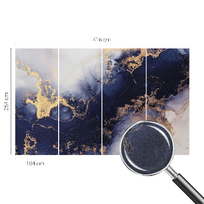 Otroška fototapeta Temno modri valovi