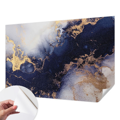 Otroška fototapeta Temno modri valovi