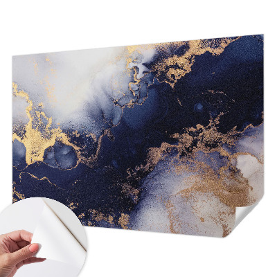 Otroška fototapeta Temno modri valovi