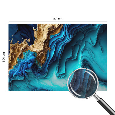 Samolepilna fototapeta za dnevno sobo Energijski valovi