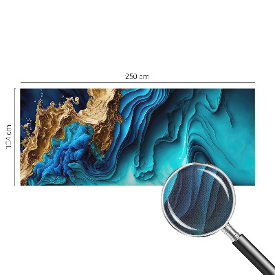 Samolepilna fototapeta za dnevno sobo Energijski valovi