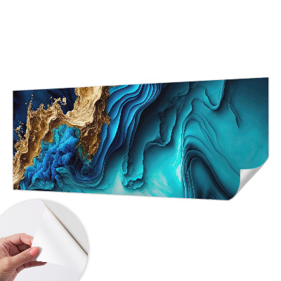 Samolepilna fototapeta za dnevno sobo Energijski valovi