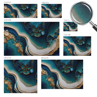 Samolepilna fototapeta za spalnico Barvita abstrakcija