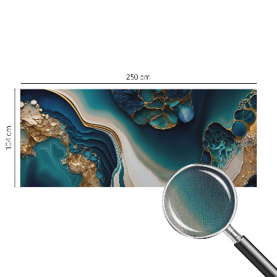 Samolepilna fototapeta za spalnico z barvito abstraktno grafiko
