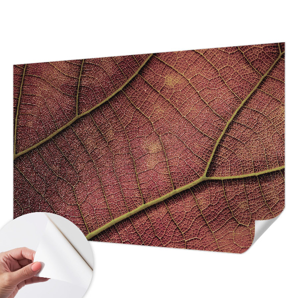 Samolepilna fototapeta z listnato teksturo