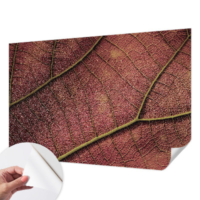 Samolepilna fototapeta z listnato teksturo