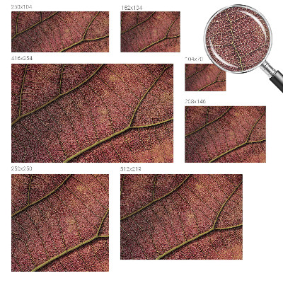 Samolepilna fototapeta z listnato teksturo