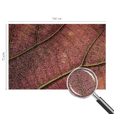 Samolepilna fototapeta z listnato teksturo