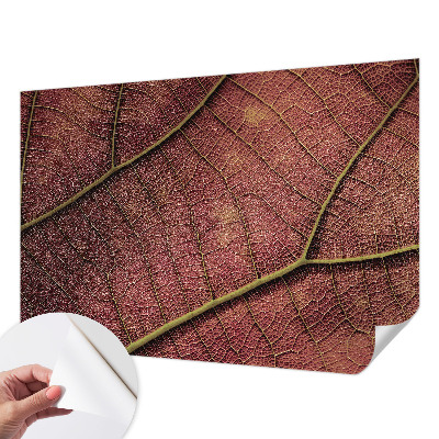 Samolepilna fototapeta z listnato teksturo
