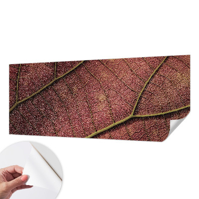 Samolepilna fototapeta z listnato teksturo