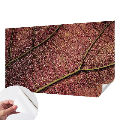 Samolepilna fototapeta z listnato teksturo