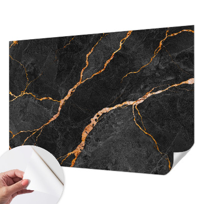 Samolepilna fototapeta za dnevno sobo Marmorne žile