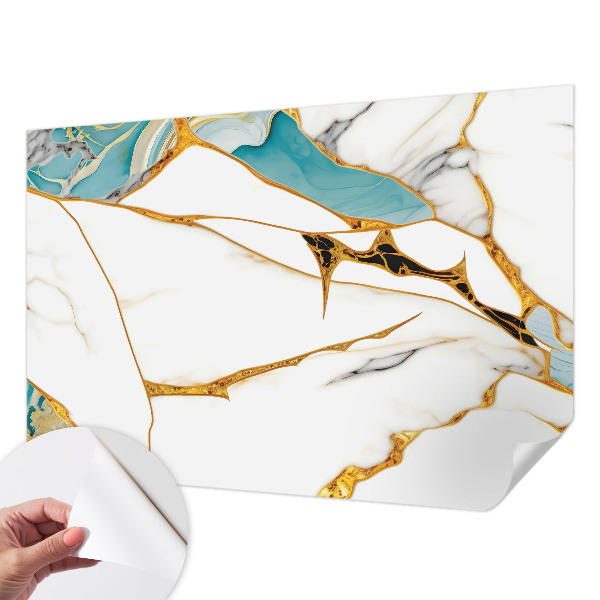 Samolepilna fototapeta za spalnico Eleganca marmorja