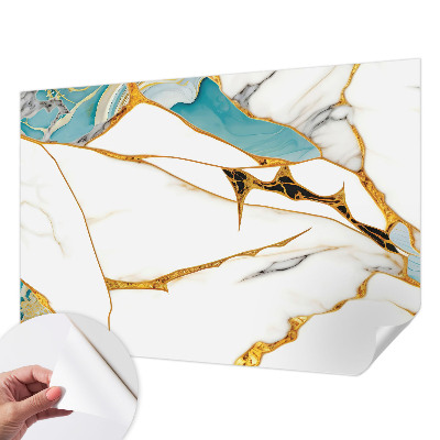 Samolepilna fototapeta za spalnico Eleganca marmorja