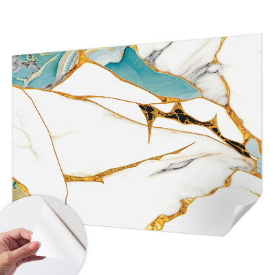 Samolepilna fototapeta za spalnico Eleganca marmorja