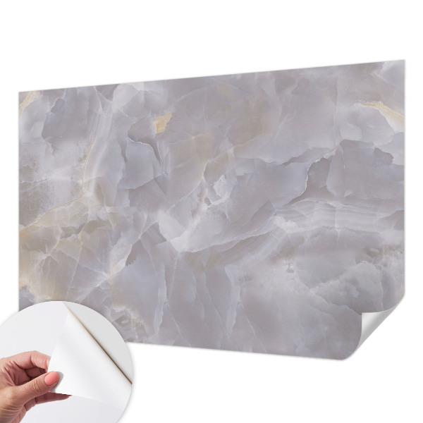 Samolepilna fototapeta za spalnico Marmorni valovi