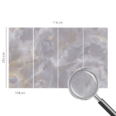 Samolepilna fototapeta za spalnico Marmorni valovi