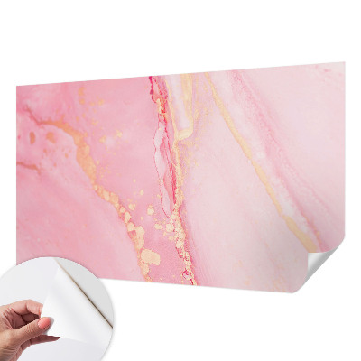 Samolepilna fototapeta za spalnico v pastelnih abstraktnih odtenkih