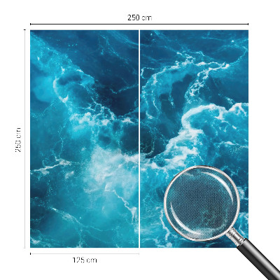 Samolepilna fototapeta za dnevno sobo Morski vrtinci