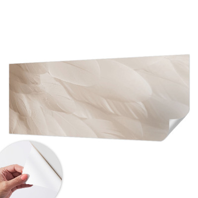 Samolepilna fototapeta za spalnico Eterična perja