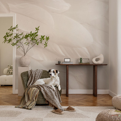 Samolepilna fototapeta za spalnico Eterična perja