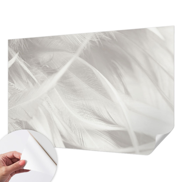 3D fototapeta z motivom nežnega perja