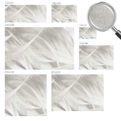 3D fototapeta Nežno perje