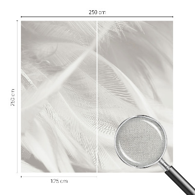 3D fototapeta Nežno perje