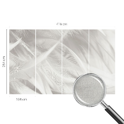 3D fototapeta Nežno perje