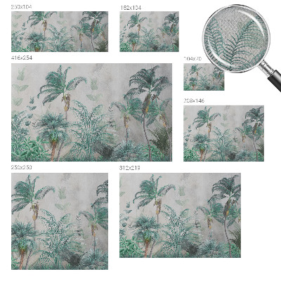 Fototapeta za otroško sobo Eksotična oaza