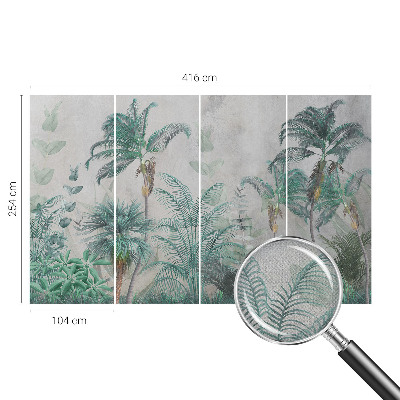 Fototapeta za otroško sobo Eksotična oaza