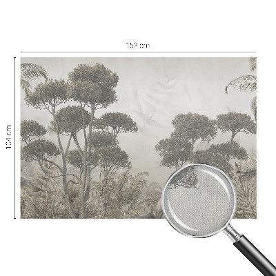 Samolepilna fototapeta za dnevno sobo Tropska džungla