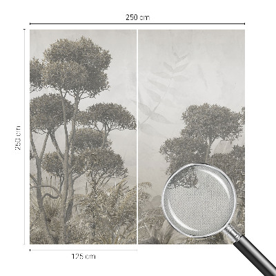 Samolepilna fototapeta za dnevno sobo Tropska džungla