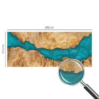 Samolepilna fototapeta Les in smola