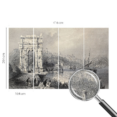 Otroška fototapeta z motivom morske pokrajine