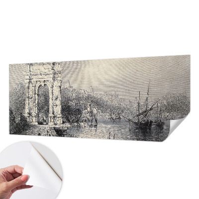Otroška fototapeta z motivom morske pokrajine