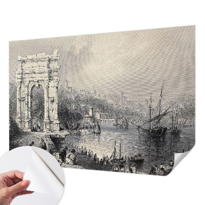 Otroška fototapeta z motivom morske pokrajine