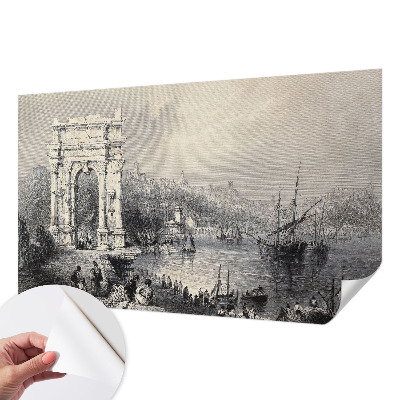 Otroška fototapeta z motivom morske pokrajine