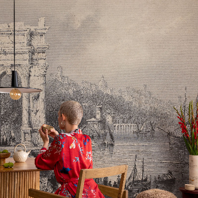 Otroška fototapeta z motivom morske pokrajine