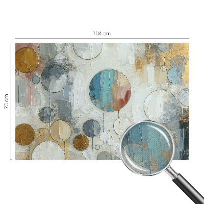 3D fototapeta Geometrijski krogi